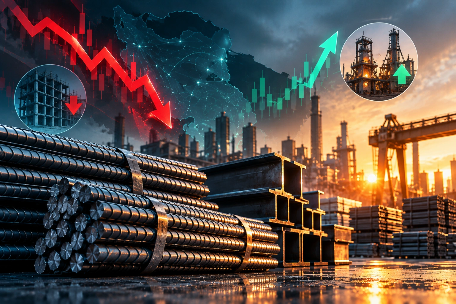 قیمت میلگرد امروز ۲۸ مهر ۱۴۰۵ | سرانه مصرف فولاد زیر ۲۰۰ کیلو؟